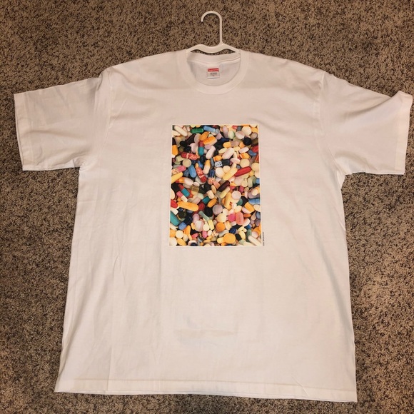 Supreme Pills Tee NWOT XL FW20 - Picture 1 of 4